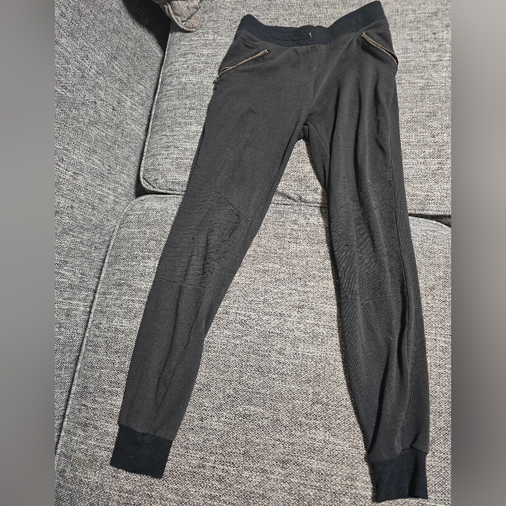 S black bomber pants